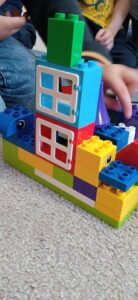 część konstrukcji z klocków LEGO® Education