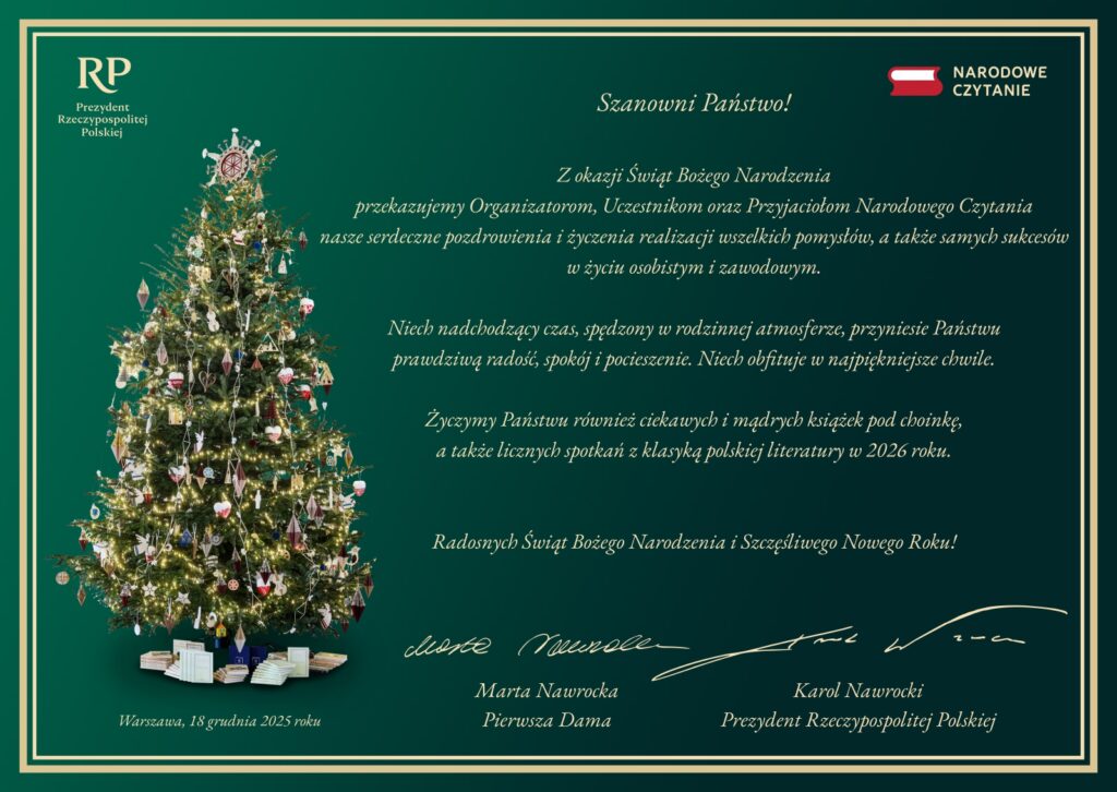 Życzenia od Pary Prezydenckiej