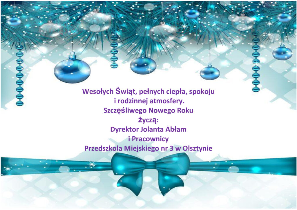 Życzenia świąteczne