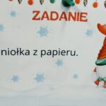 Tekst zadania: zrób aniołka z papieru